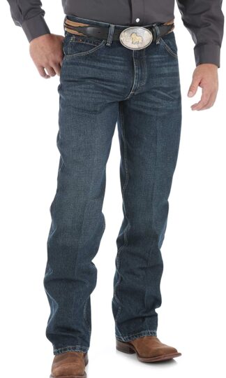 Wrangler Men's 20X 01 Competition Relaxed Fit Jean