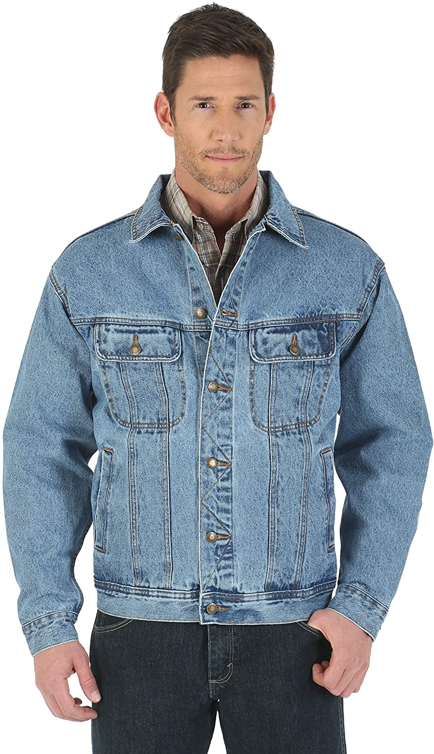 Wrangler Men's Rugged Wear Unlined Denim Jacket